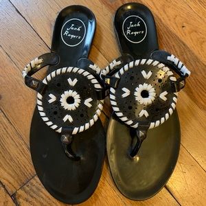 Never worn Jack Rodgers sandals